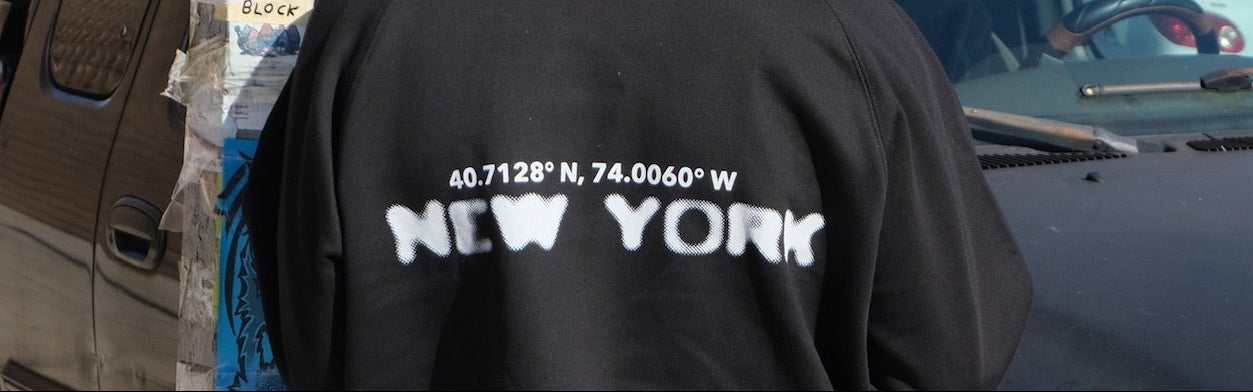 Hoodie noir Empire State Building