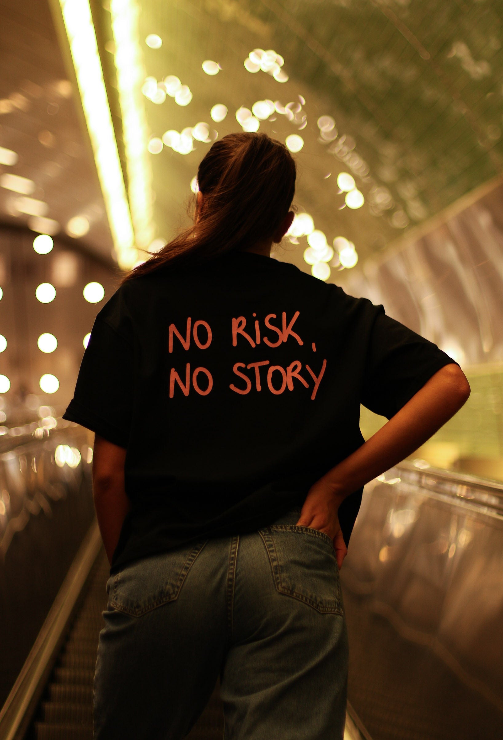 no risk no story rose fond noir