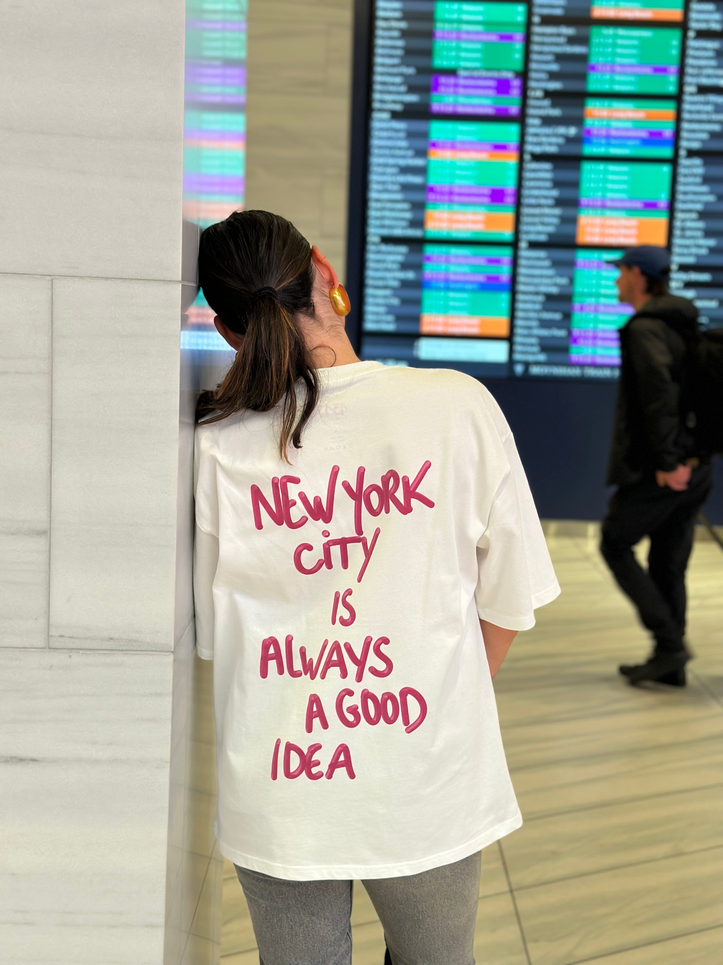 New York is always a good idea rose