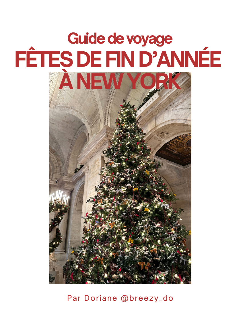 Guide Fêtes de fin d'année à New York 🎄