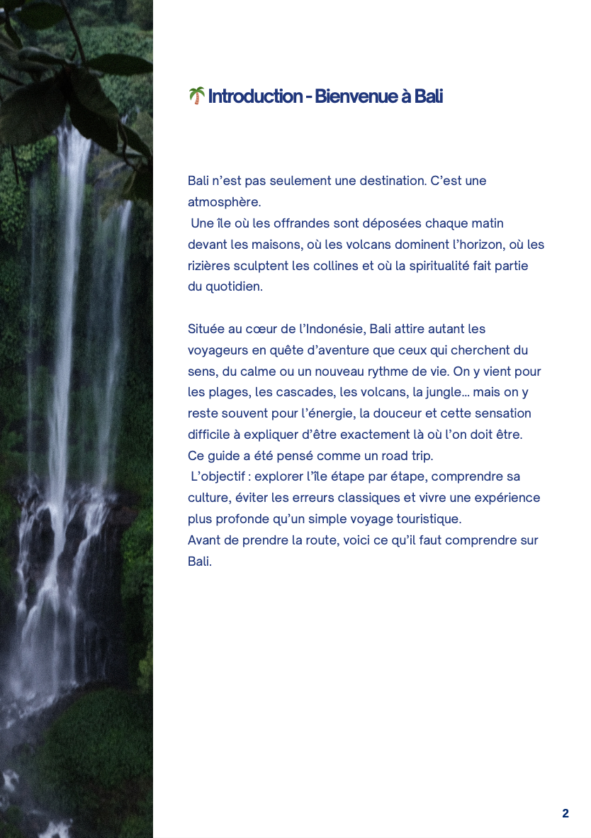 Guide Bali - Le Road trip complet PDF