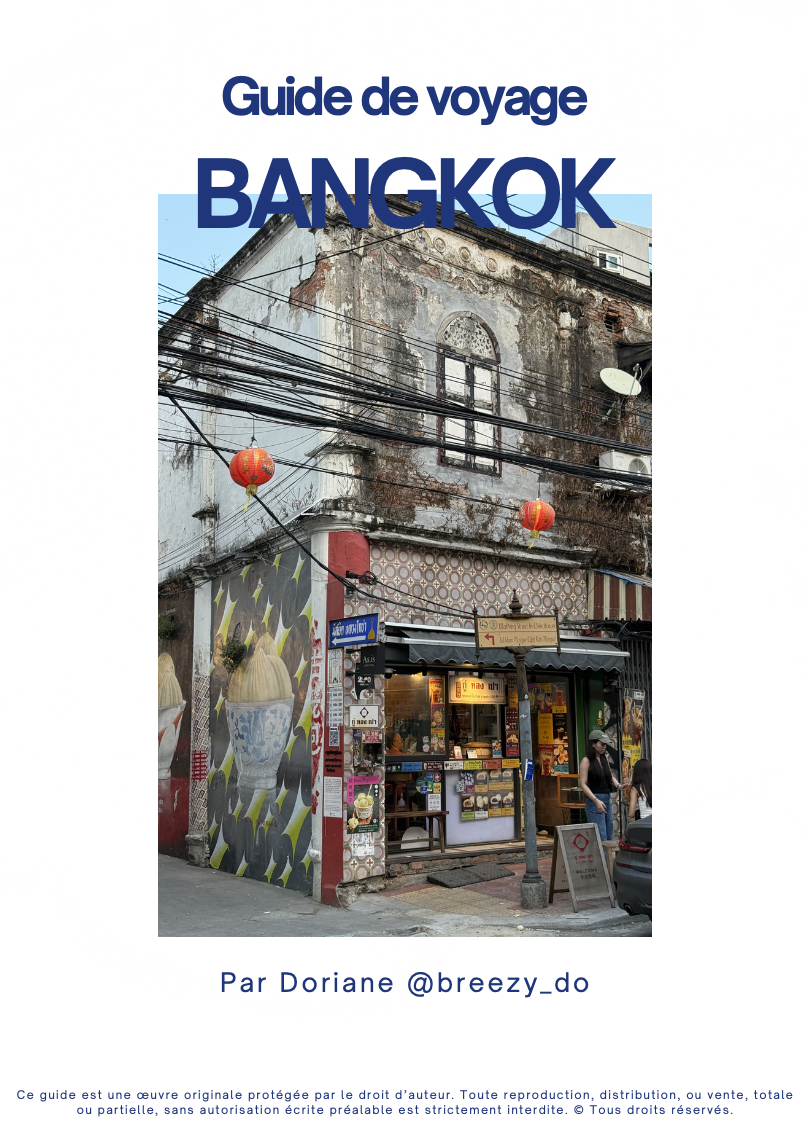 Guide de voyage : Bangkok PDF Interactif