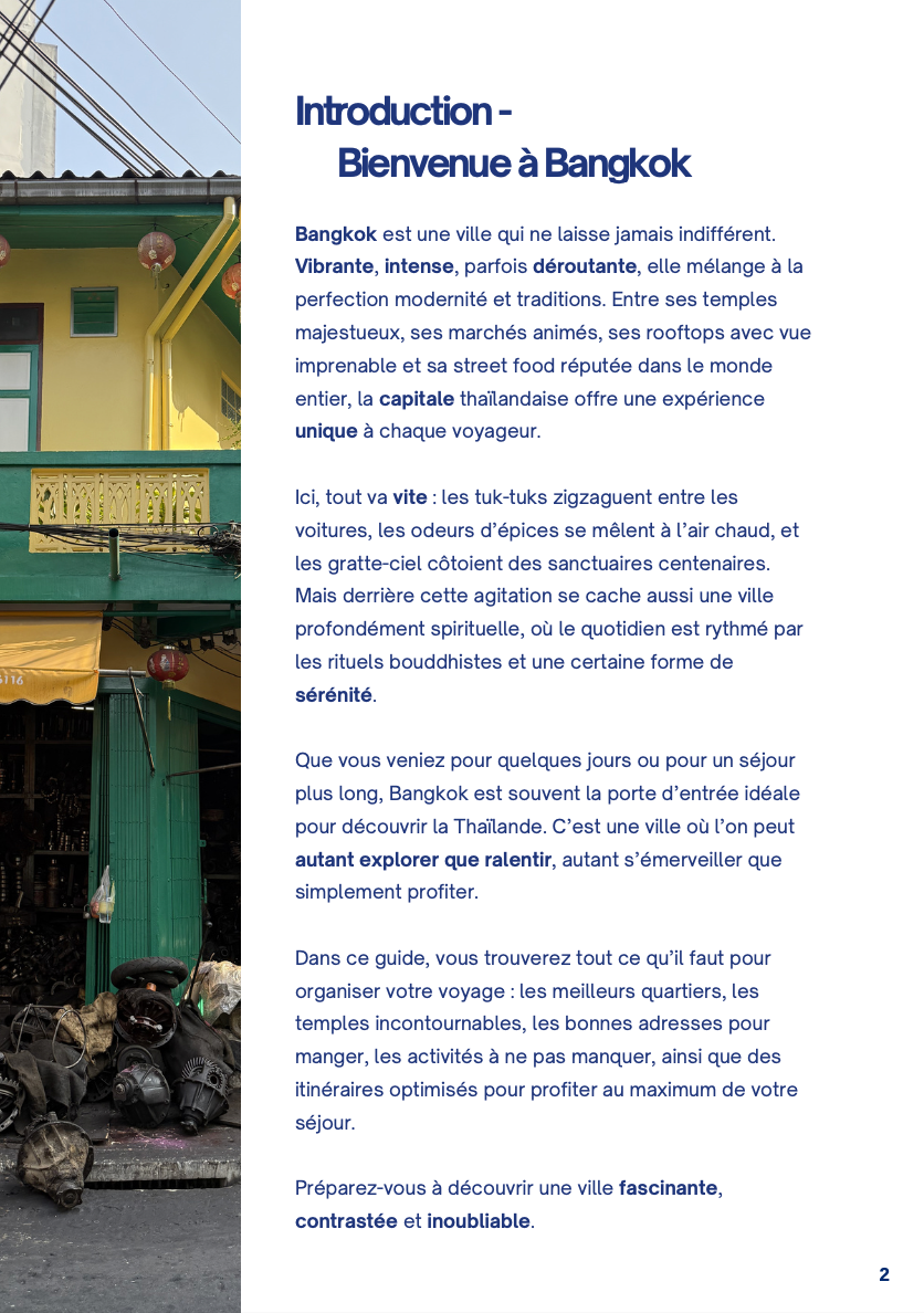 Guide de voyage : Bangkok PDF Interactif