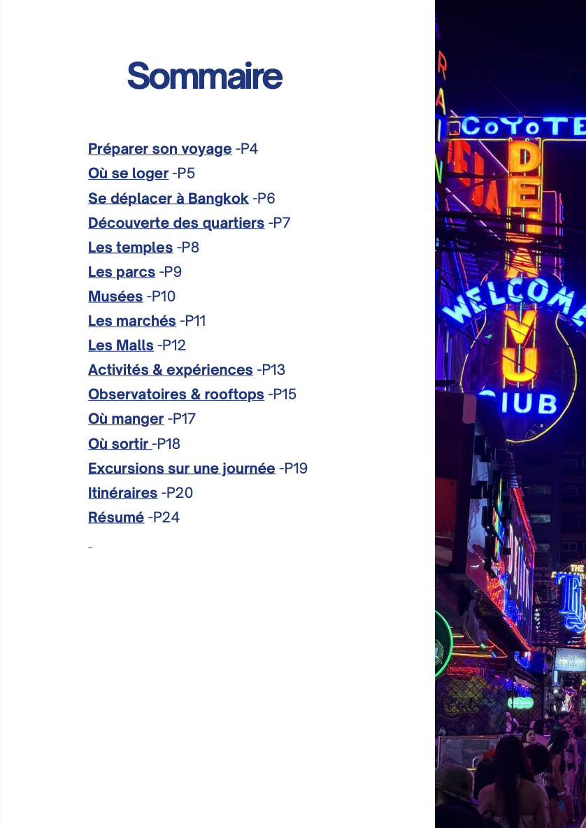 Guide de voyage : Bangkok PDF Interactif
