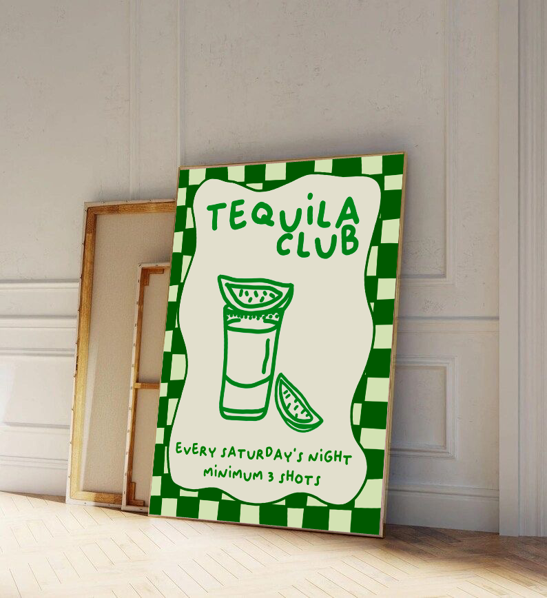Affiche Tequila Club
