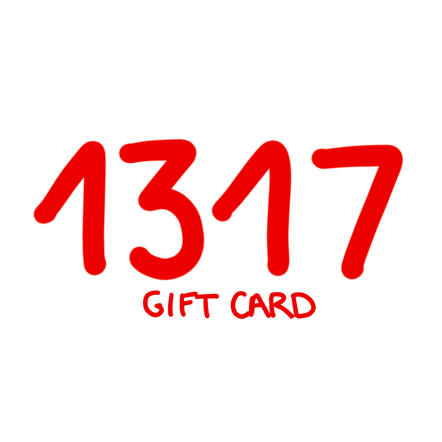 Carte-cadeau 1317