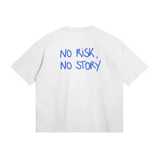 no risk no story bleu