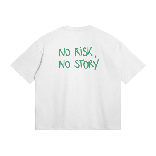 no risk no story green