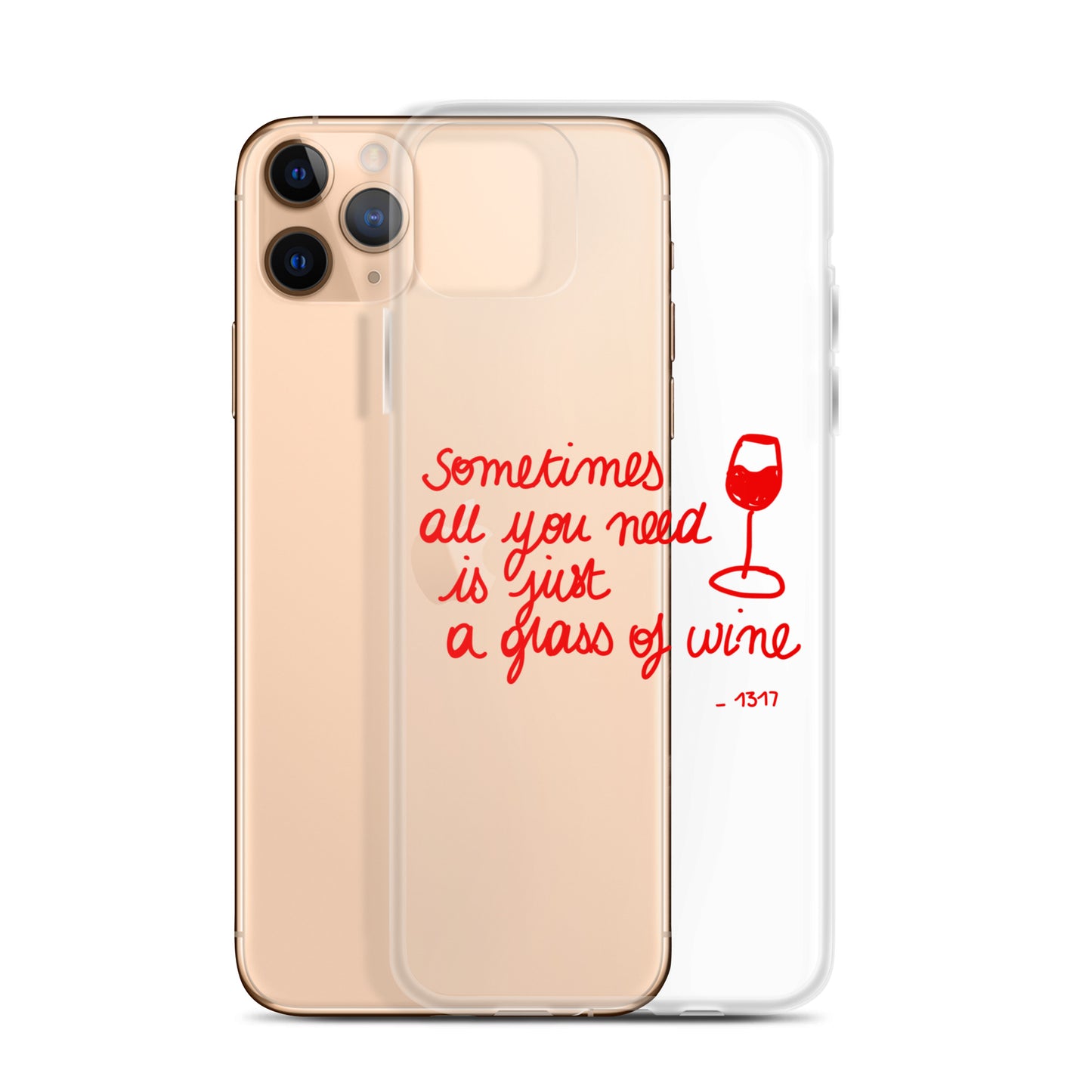 Coque pour iPhone Thème vin rouge