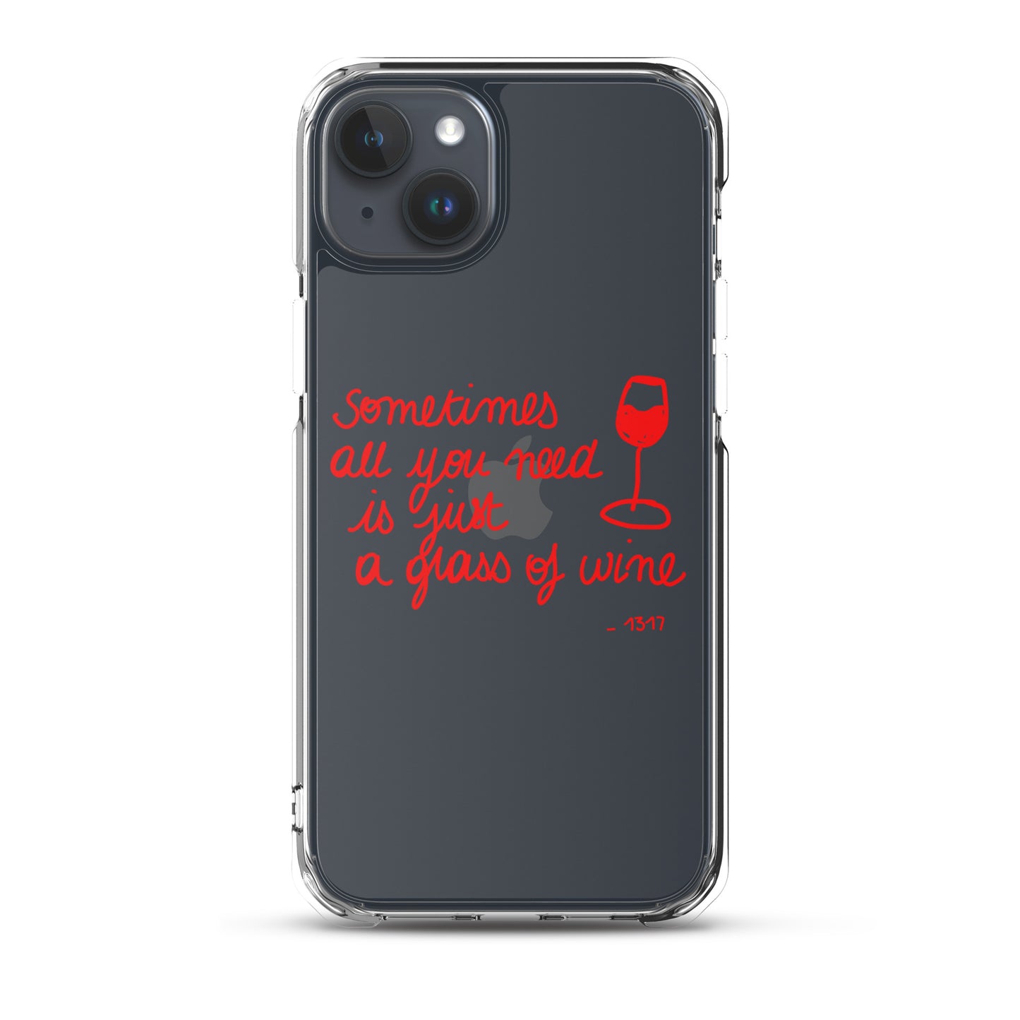 Coque pour iPhone Thème vin rouge