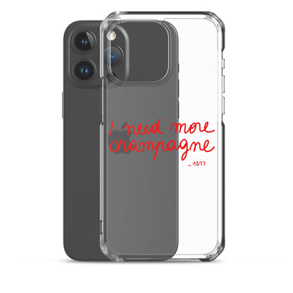 I need more champagne red iPhone case