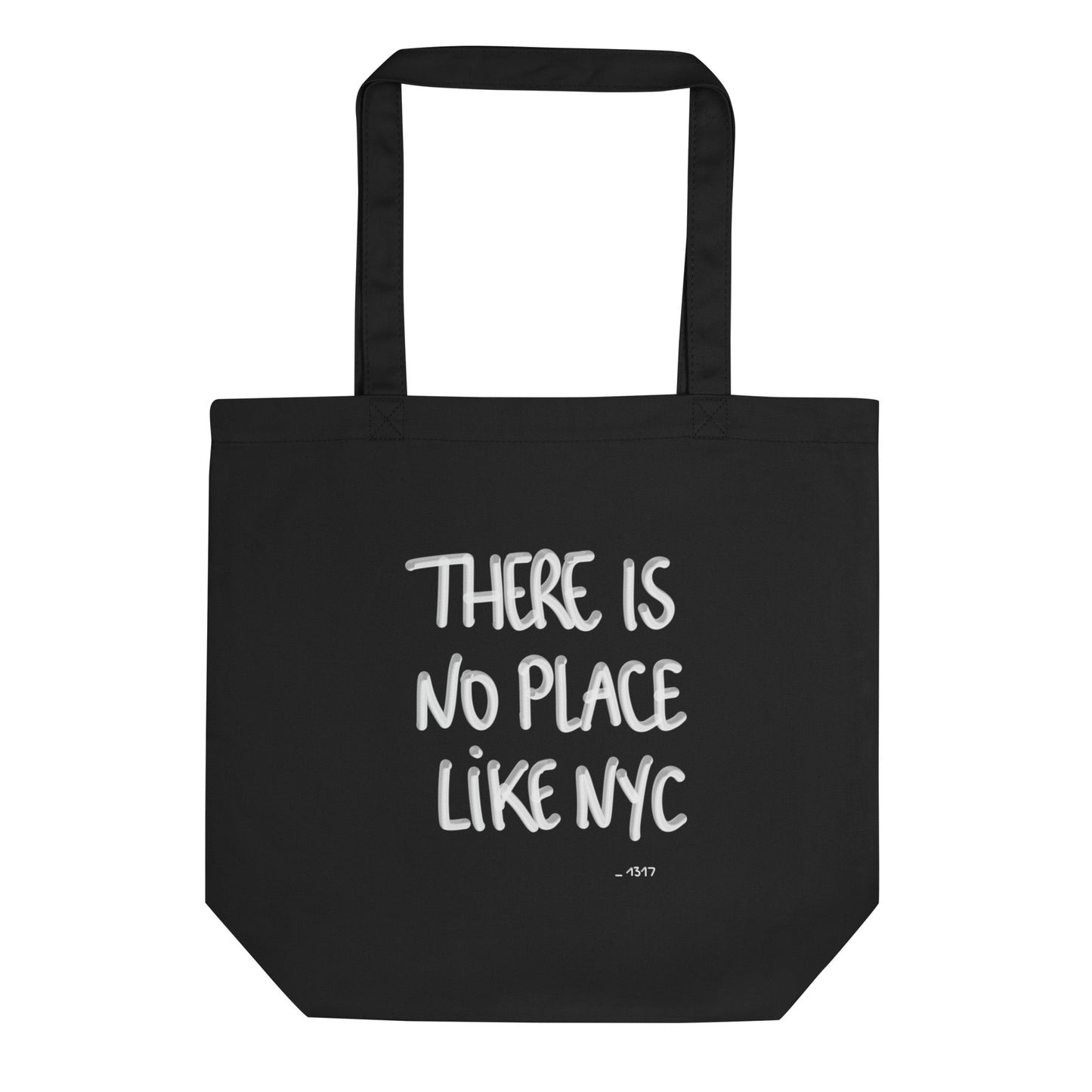 Tote Bag There is no place like New York black