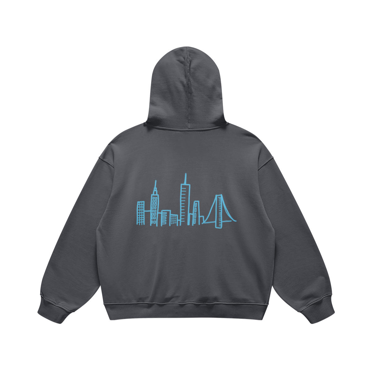 Hoodie currently in a relationship with new york gris