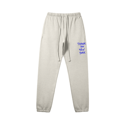 Pantalon de jogging gris Thank you New York