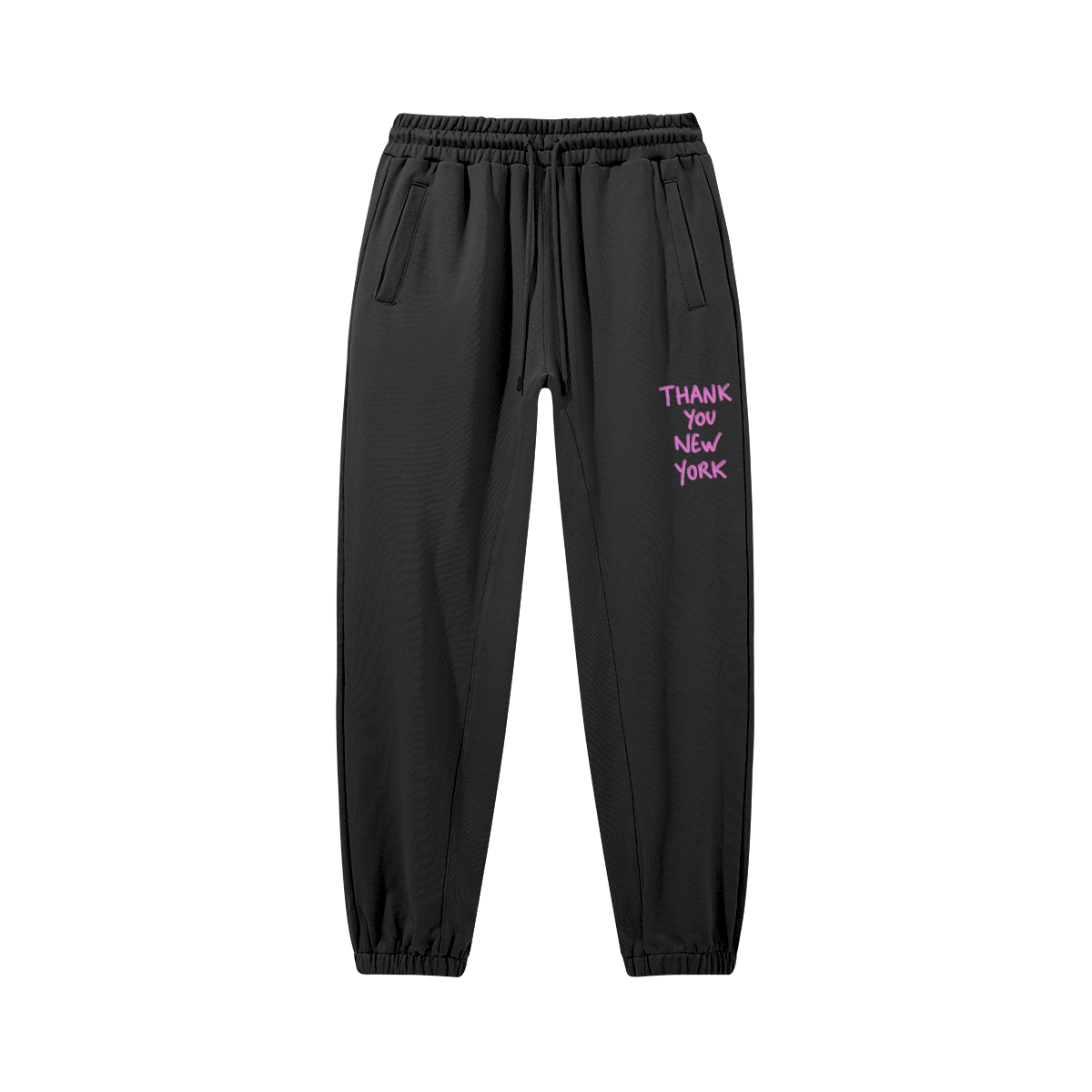 Pantalon de jogging Thank you New York noir