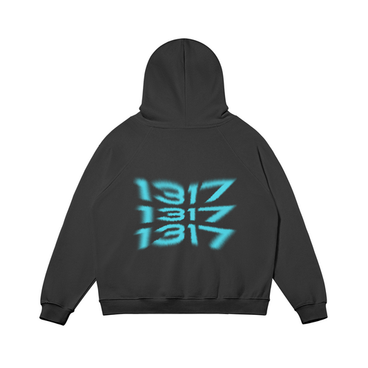 Hoodie 1317 turquoise