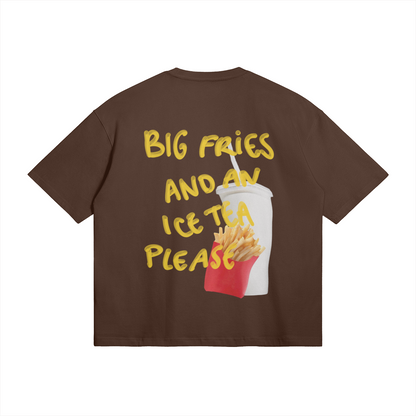 Brown food lover t-shirt