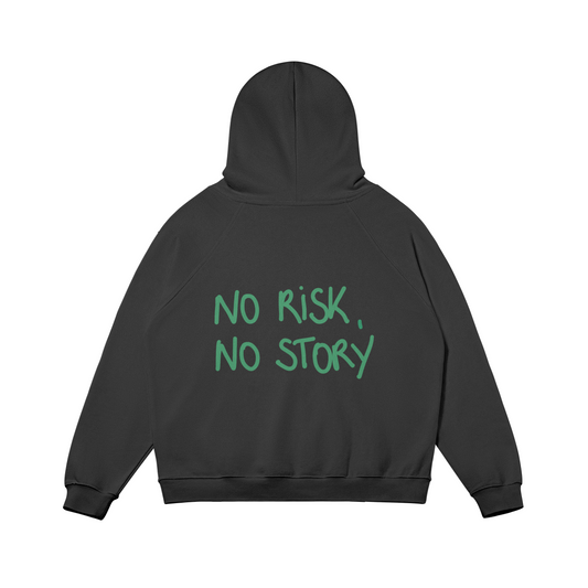 Hoodie No risk, No story vert