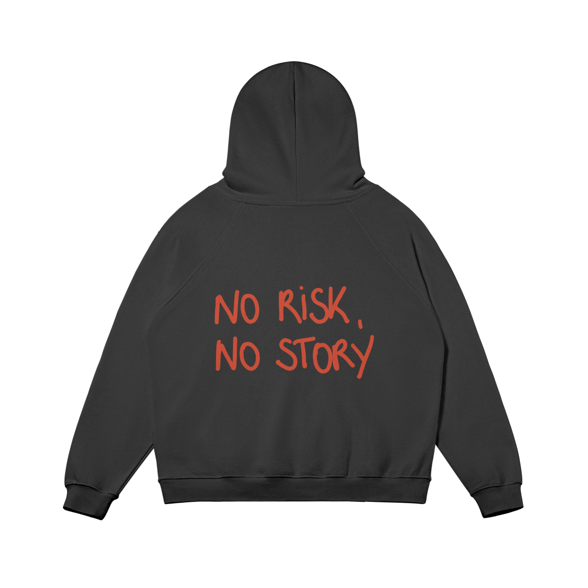 Hoodie No risk, No story red