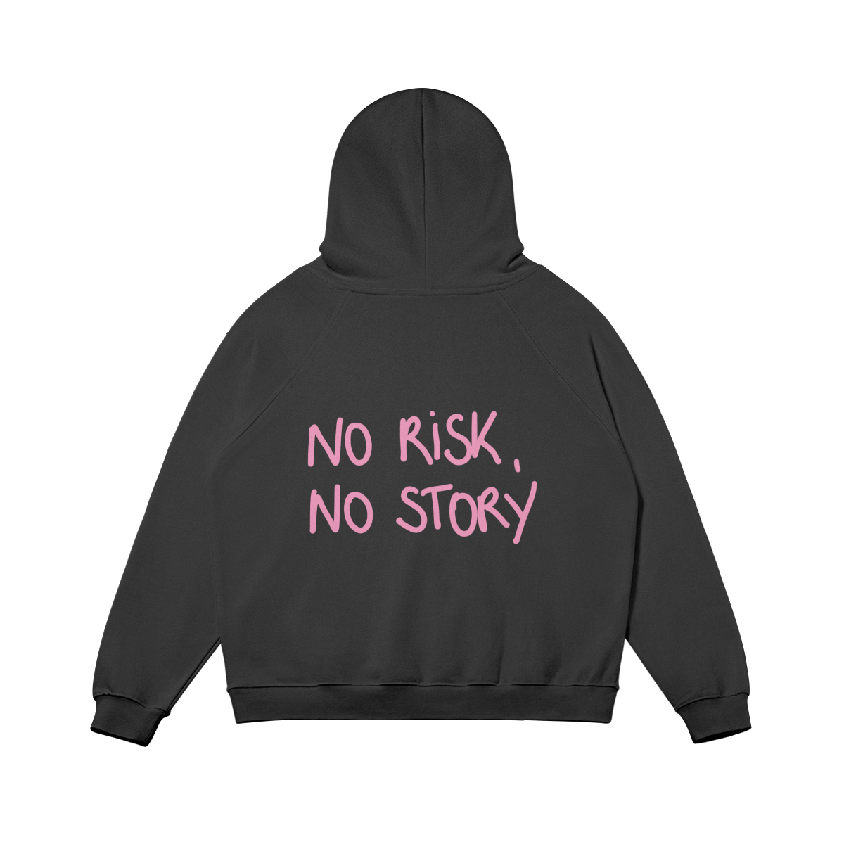 Hoodie No risk, no story rose