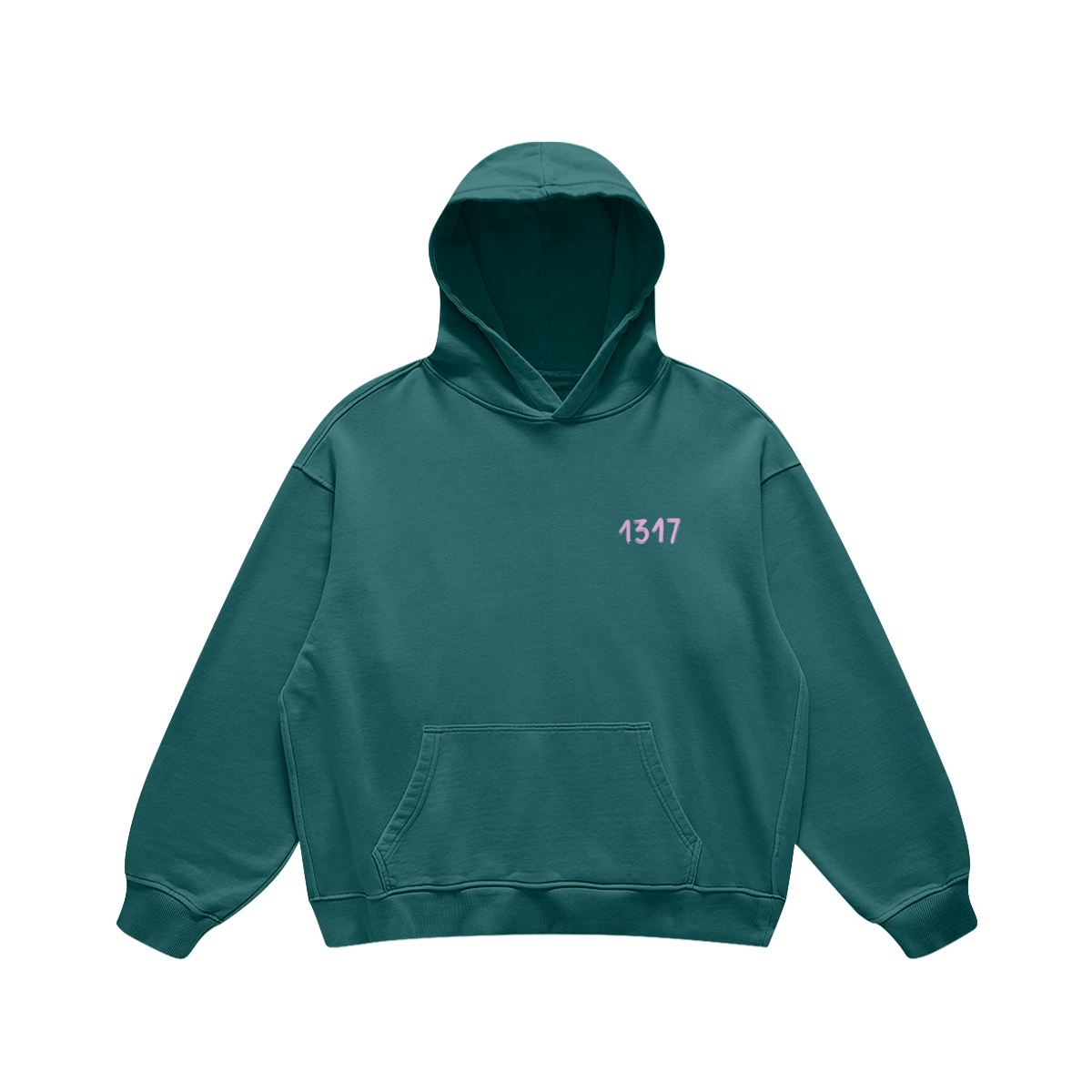 Hoodie All I want is driving a Porsche green and pink