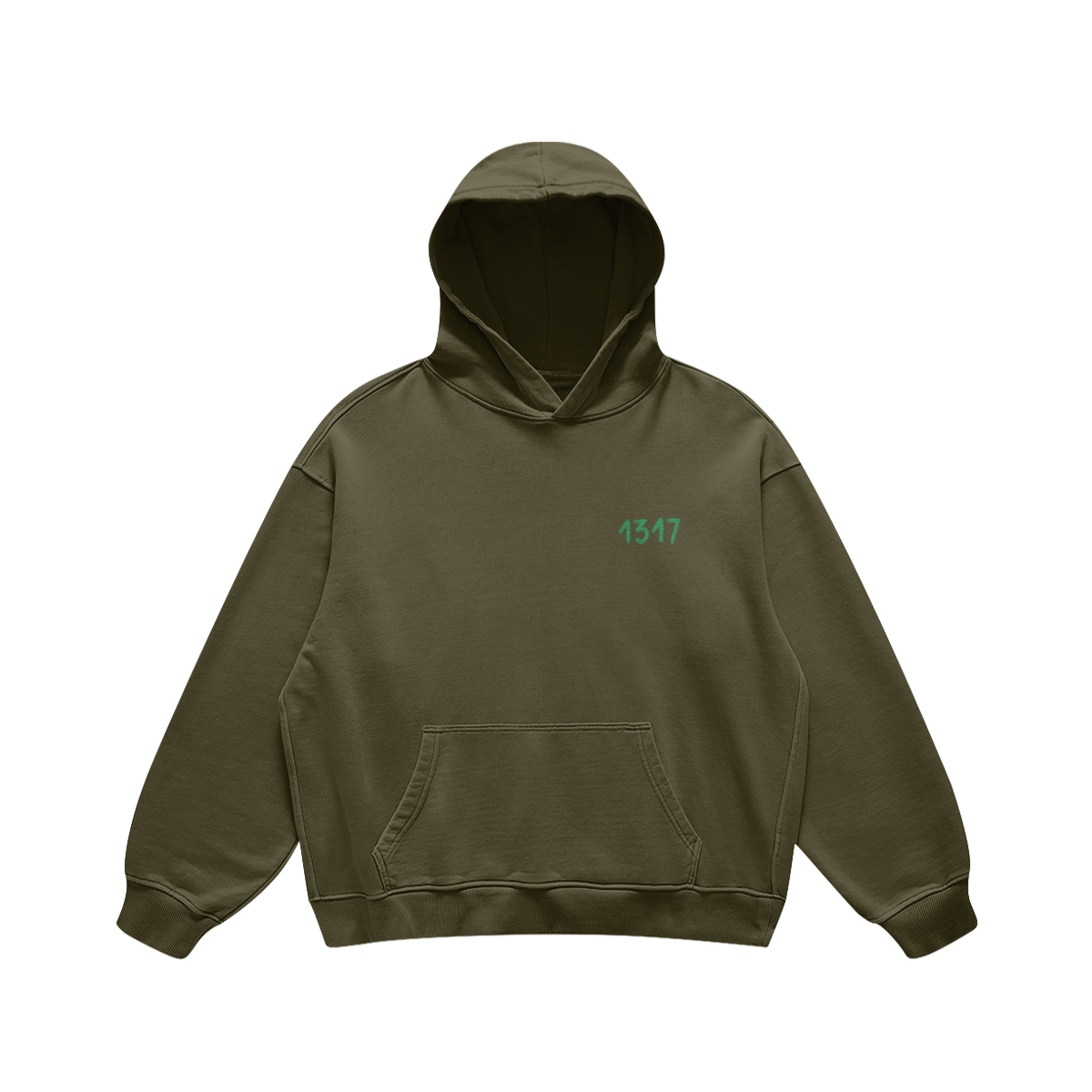 Hoodie All I want is driving a Porsche green